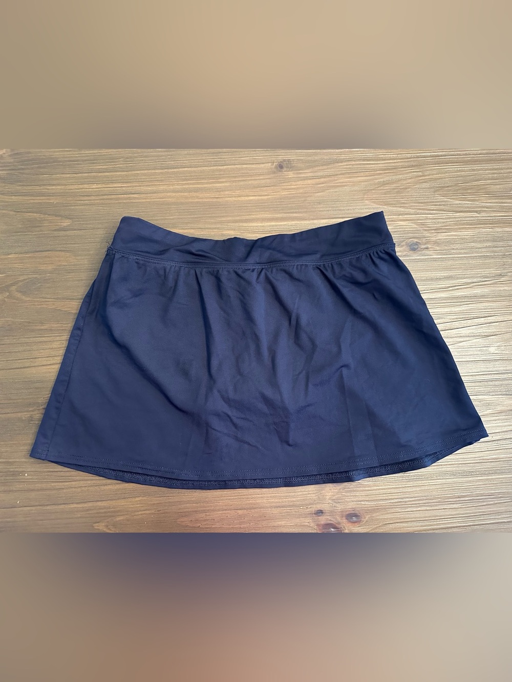 Lands' End Navy Women’s Swim Skirt